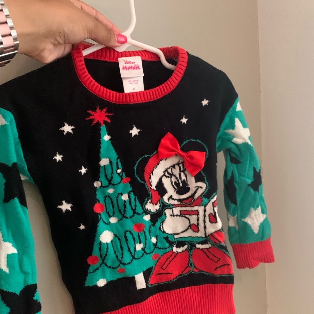 Minnie Mouse Christmas sweater